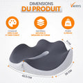 Dimensions du coussin ergonomique VAYRYS