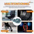 Coussin VAYRYS utilisé au bureau, en voiture et en fauteuil