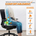 Schéma de la position assise sur le coussin ergonomique VAYRYS
